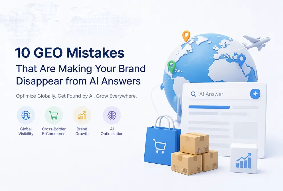 10 GEO Mistakes That Are Making Your Brand Disappear from AI Answers