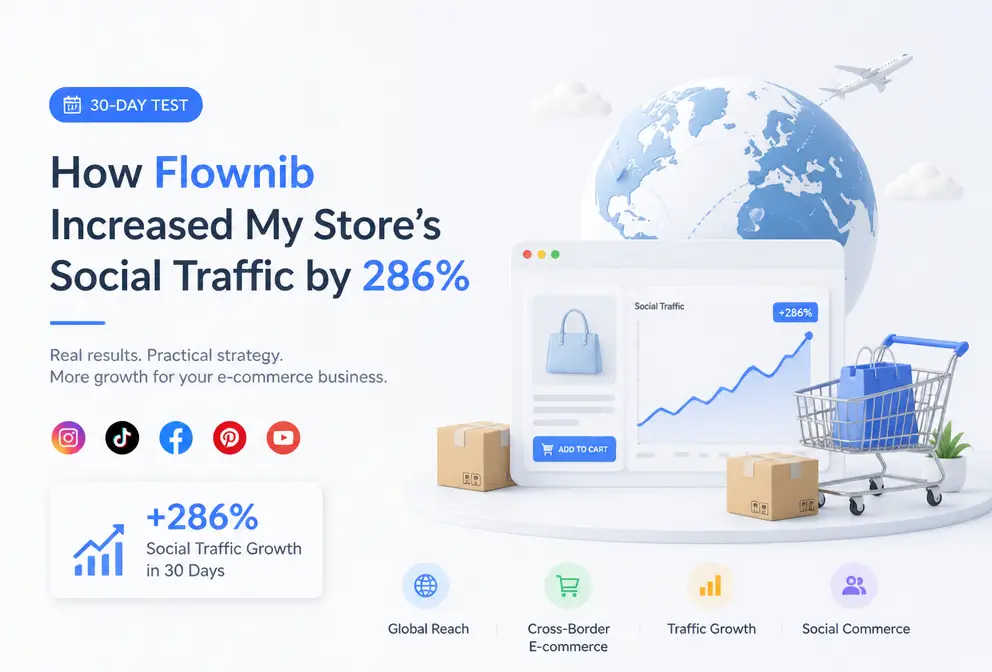30-Day Test: How Flownib Boosted My Independent Site’s Social Traffic by 286%
