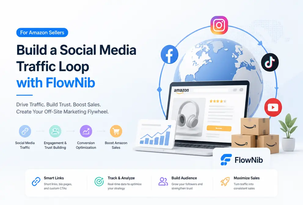 Building an Off‑Platform Social Media Traffic Loop for Amazon Sellers with FlowNib