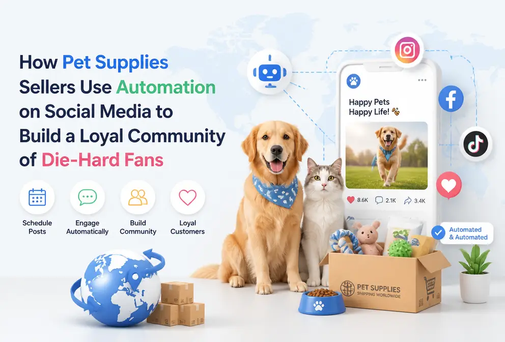 How Pet Supplies Sellers Can Quietly Build a Loyal User Base with Automated Social Media