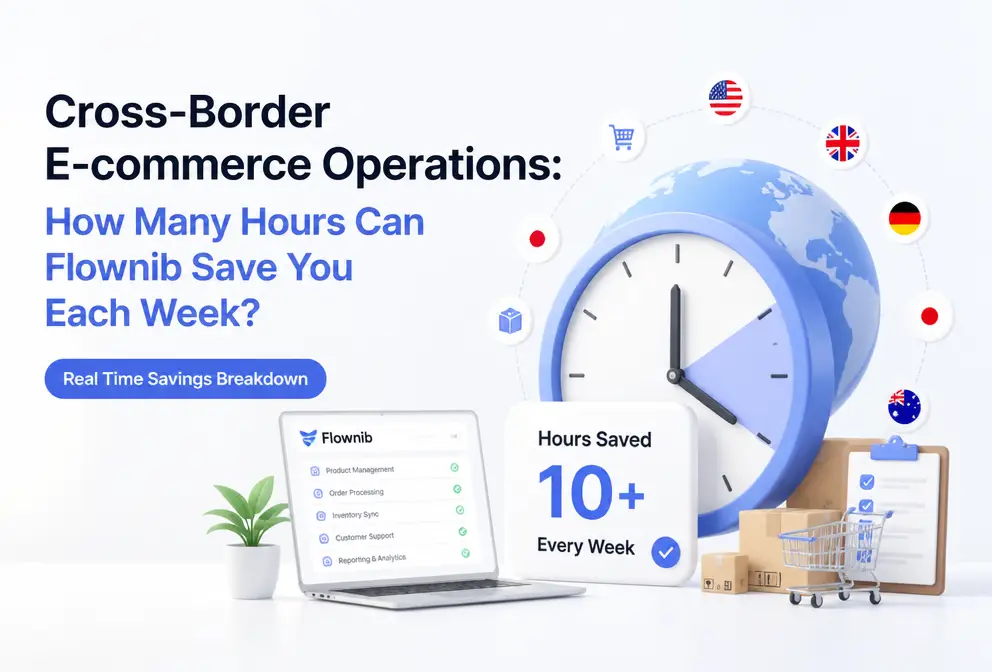 Cross‑Border E‑Commerce Operations: How Many Hours Can Flownib Save You Each Week? Real‑World Time Calculations