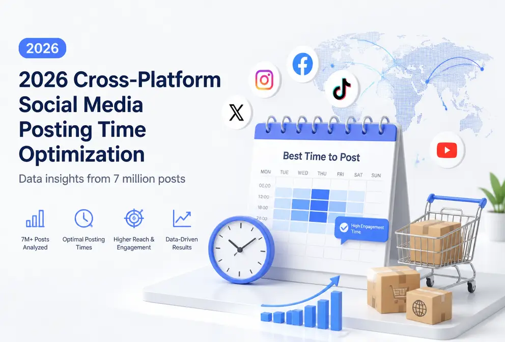 2026 Cross-Platform Social Media Content Publishing Time Optimization: Insights from 7 Million Posts