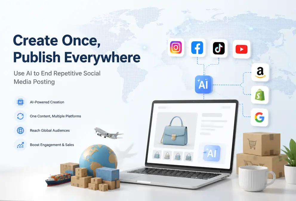One Creation, Multi-Platform Distribution: Using AI to End Repetitive Social Media Content Repurposing