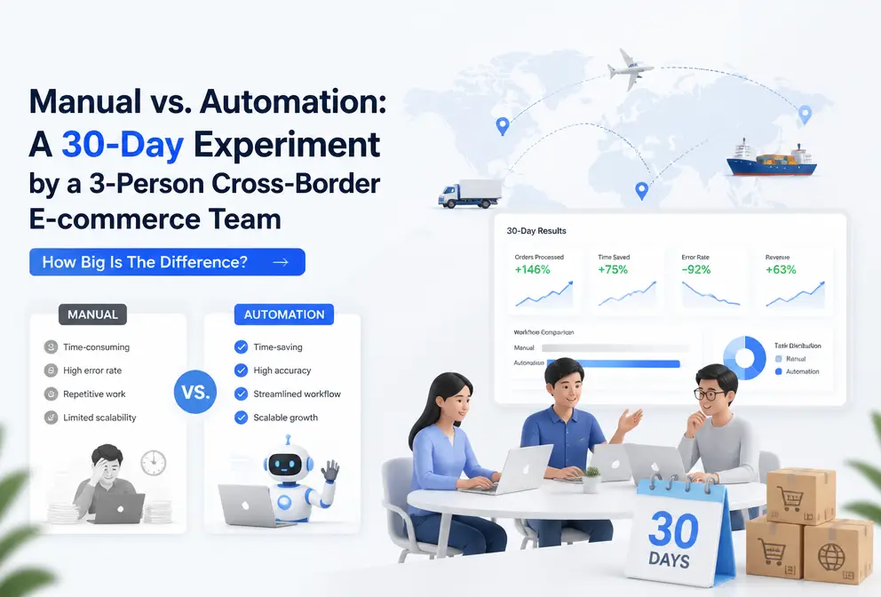Manual vs Automation: A 30‑Day Experiment of a 3‑Person Overseas Team — How Big Is the Gap