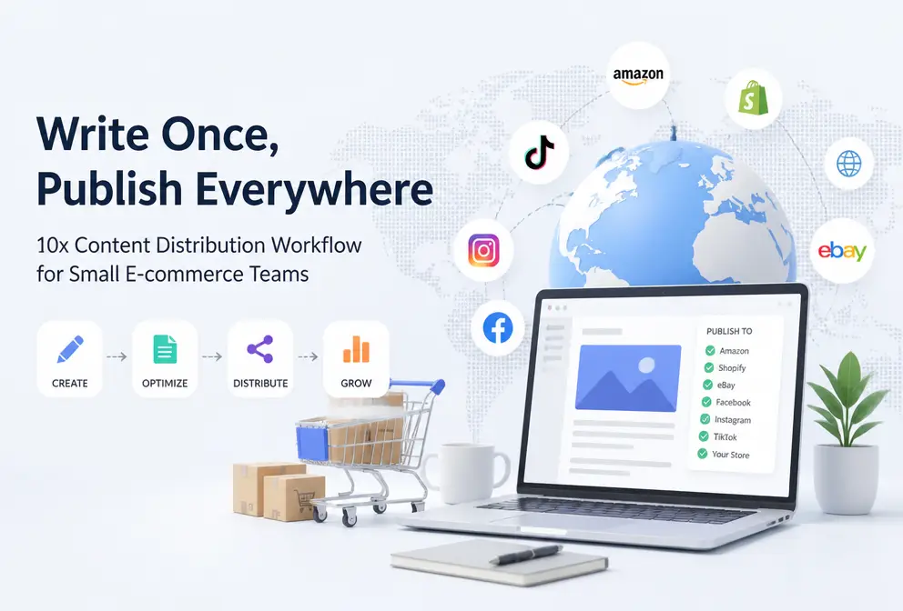 One-time Writing, Global Publishing: A 10x Content Distribution Workflow for Small Teams