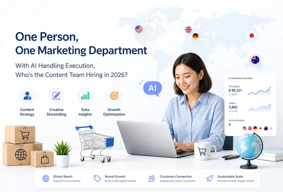 One Person Is a Marketing Department: After AI Takes Over the Execution Layer, What Is the 2026 Content Team Hiring?