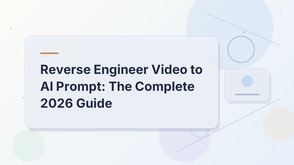 Reverse Engineer Video to AI Prompt: The Complete 2026 Guide
