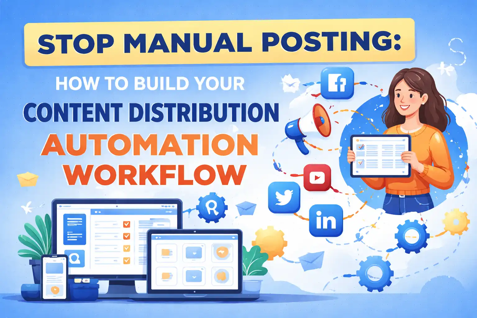 Stop Manual Publishing: How to Build Your Content Distribution Automation Workflow