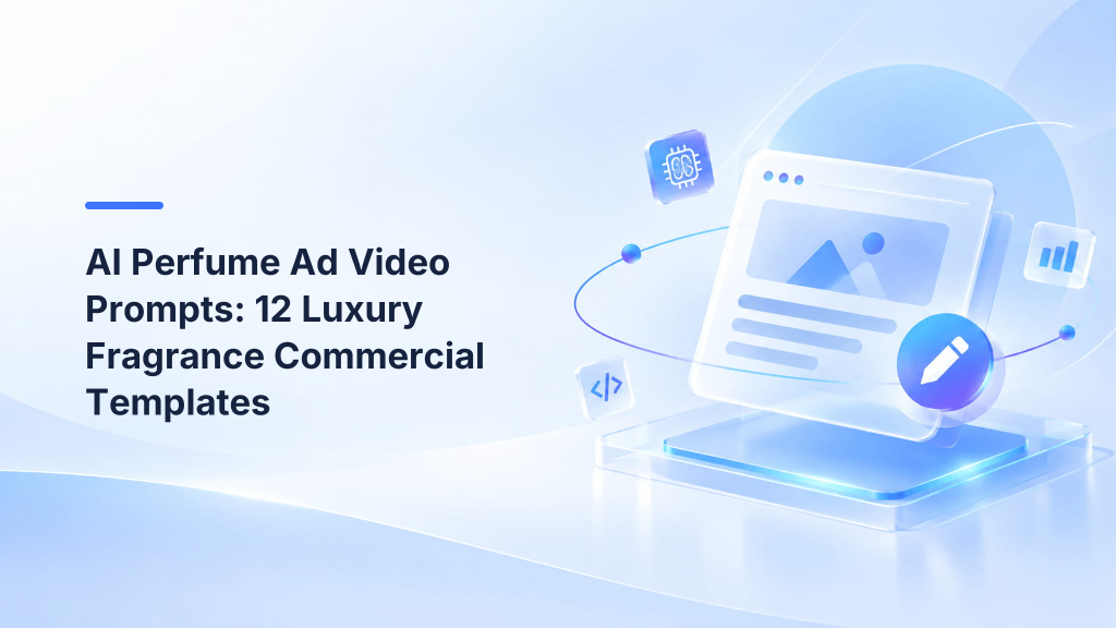 AI Perfume Ad Video Prompts: 12 Luxury Fragrance Commercial Templates