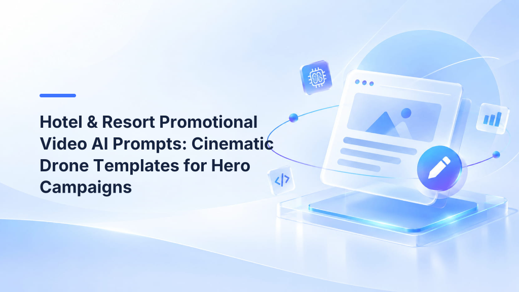 Hotel & Resort Promotional Video AI Prompts: Cinematic Drone Templates for Hero Campaigns