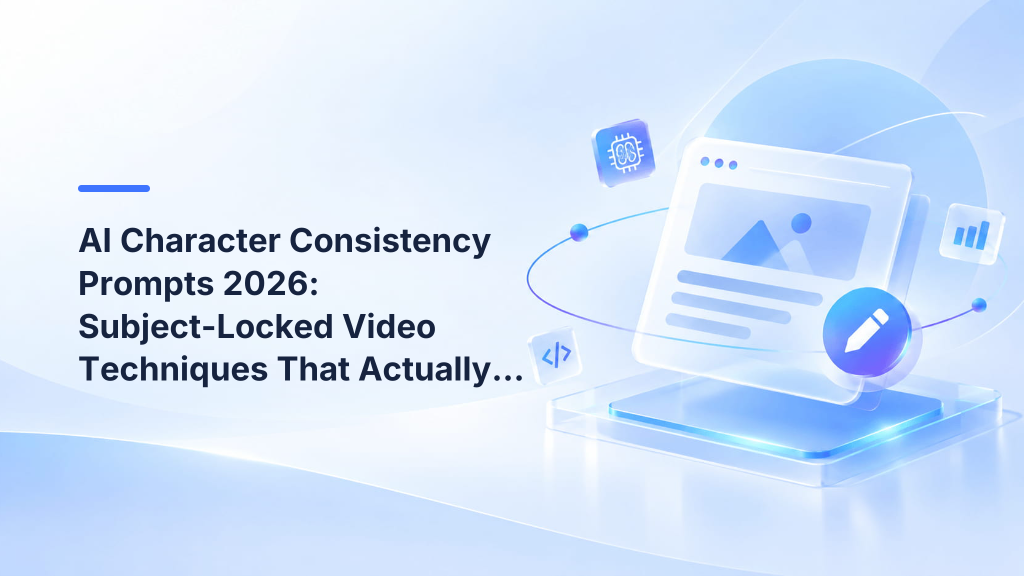 AI Character Consistency Prompts 2026: Subject-Locked Video Techniques That Actually Work
