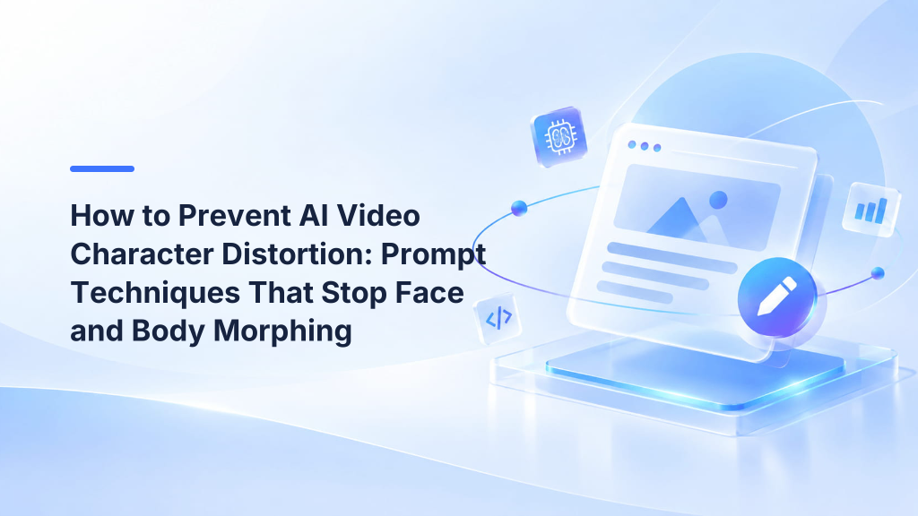How to Prevent AI Video Character Distortion: Prompt Techniques That Stop Face and Body Morphing