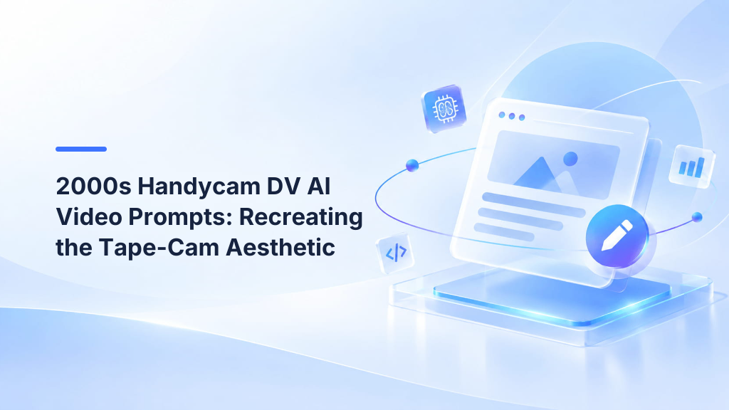 2000s Handycam DV AI Video Prompts: Recreating the Tape-Cam Aesthetic