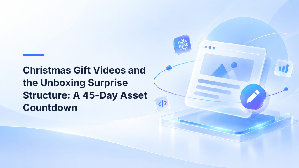 Christmas Gift Videos and the Unboxing Surprise Structure: A 45-Day Asset Countdown