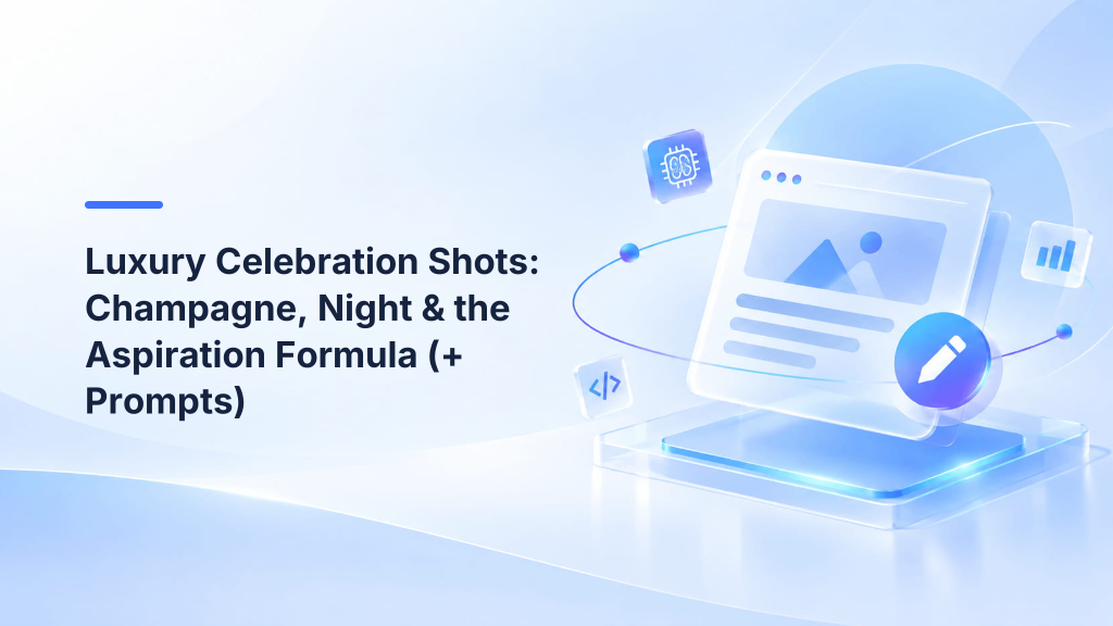 Luxury Celebration Shots: Champagne, Night & the Aspiration Formula (+ Prompts)