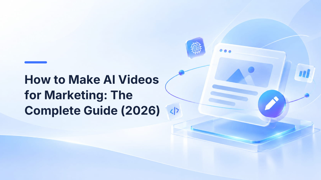 如何用 AI 视频做营销：完整指南（2026）