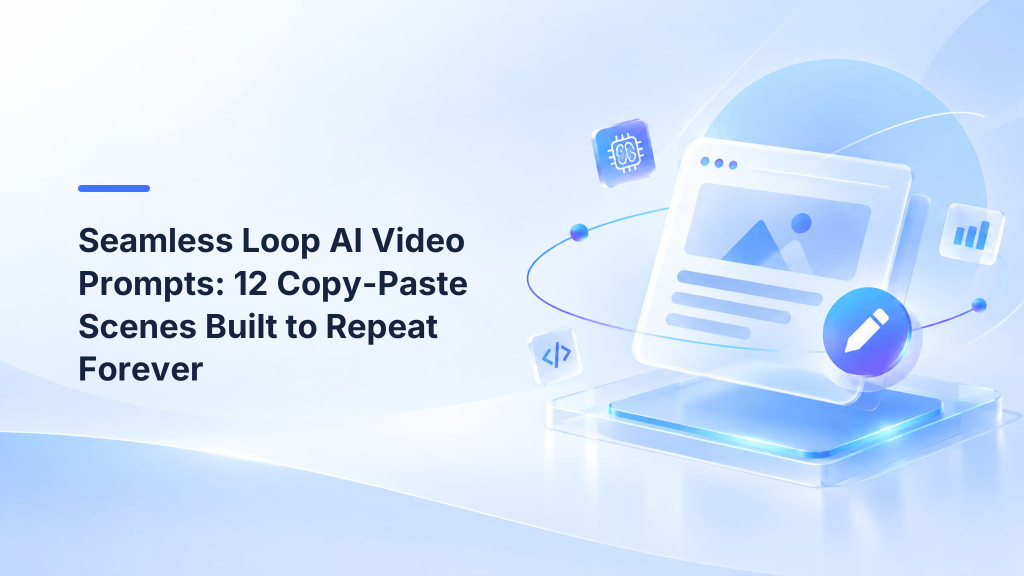 Seamless Loop AI Video Prompts: 12 Copy-Paste Scenes Built to Repeat Forever
