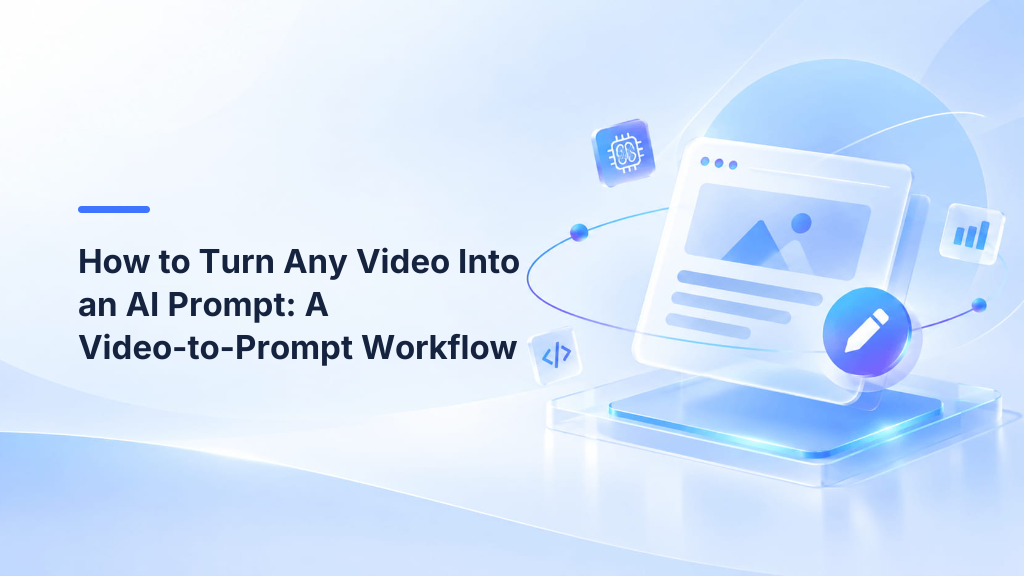 How to Turn Any Video Into an AI Prompt: A Video-to-Prompt Workflow