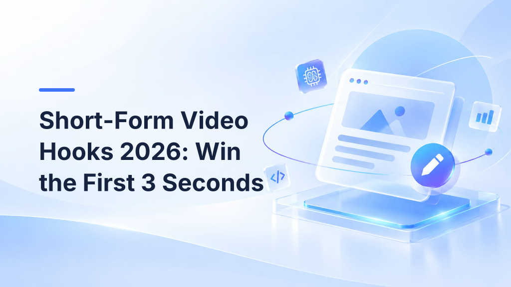 短视频钩子2026：赢下前3秒