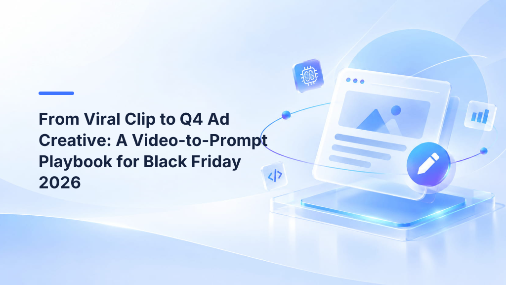 From Viral Clip to Q4 Ad Creative: A Video-to-Prompt Playbook for Black Friday 2026